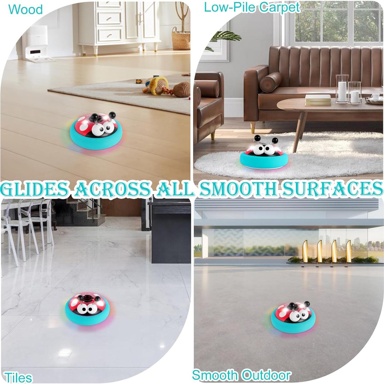 Pelota de Fútbol Flotante LED Coco Elf Mariquita 19cm