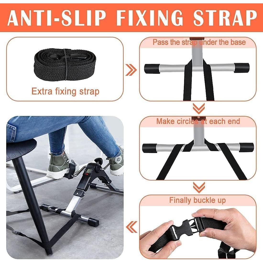 Ejercitador de Pedales TABEKE Plegable con Pantalla LCD