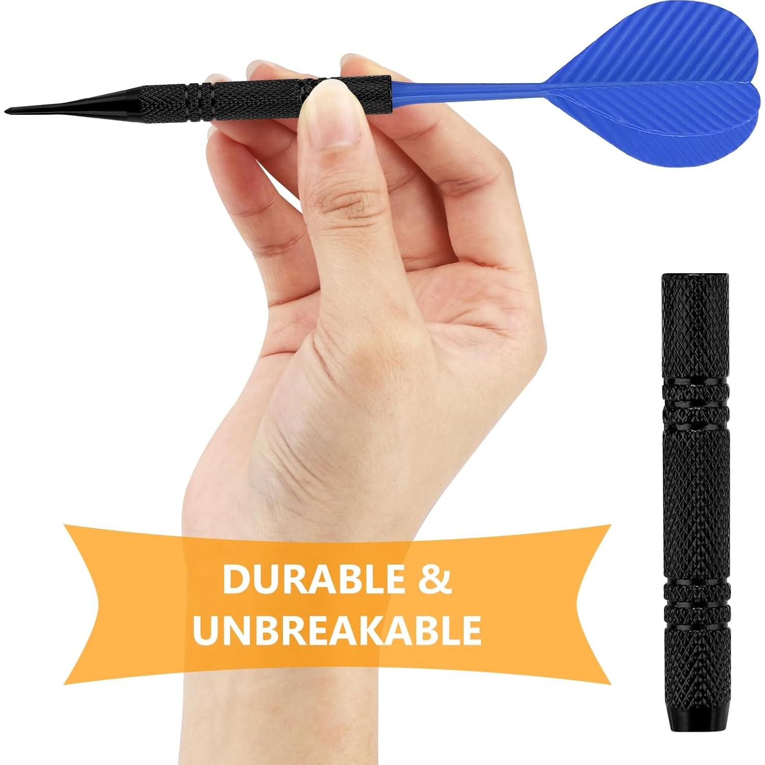 Dardos de Punta Suave Accmor AC8304 - 12 Piezas + 100 Puntas