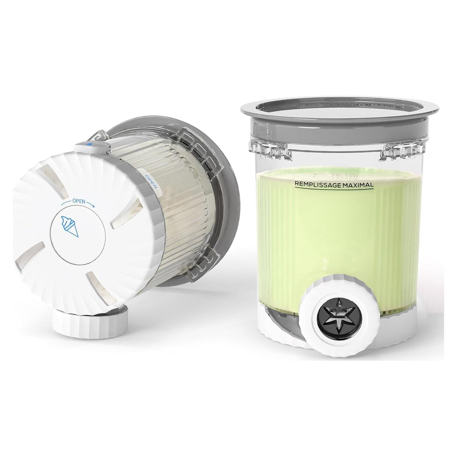 Contenedores GoMaihe para Ninja Swirl NC700 y NC701 - 2 Pintas 473ml