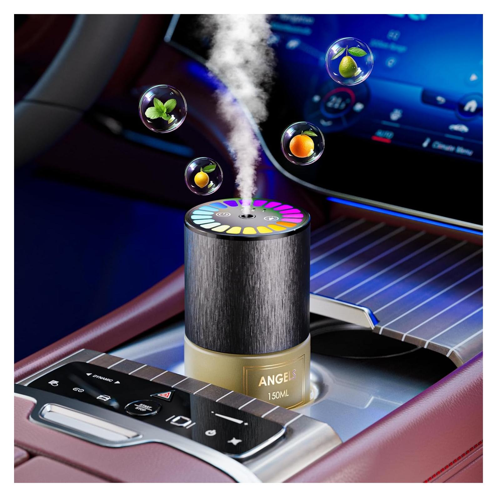 Ambientador de Auto Dseiaiu HW-19 150mL con Luz RGB