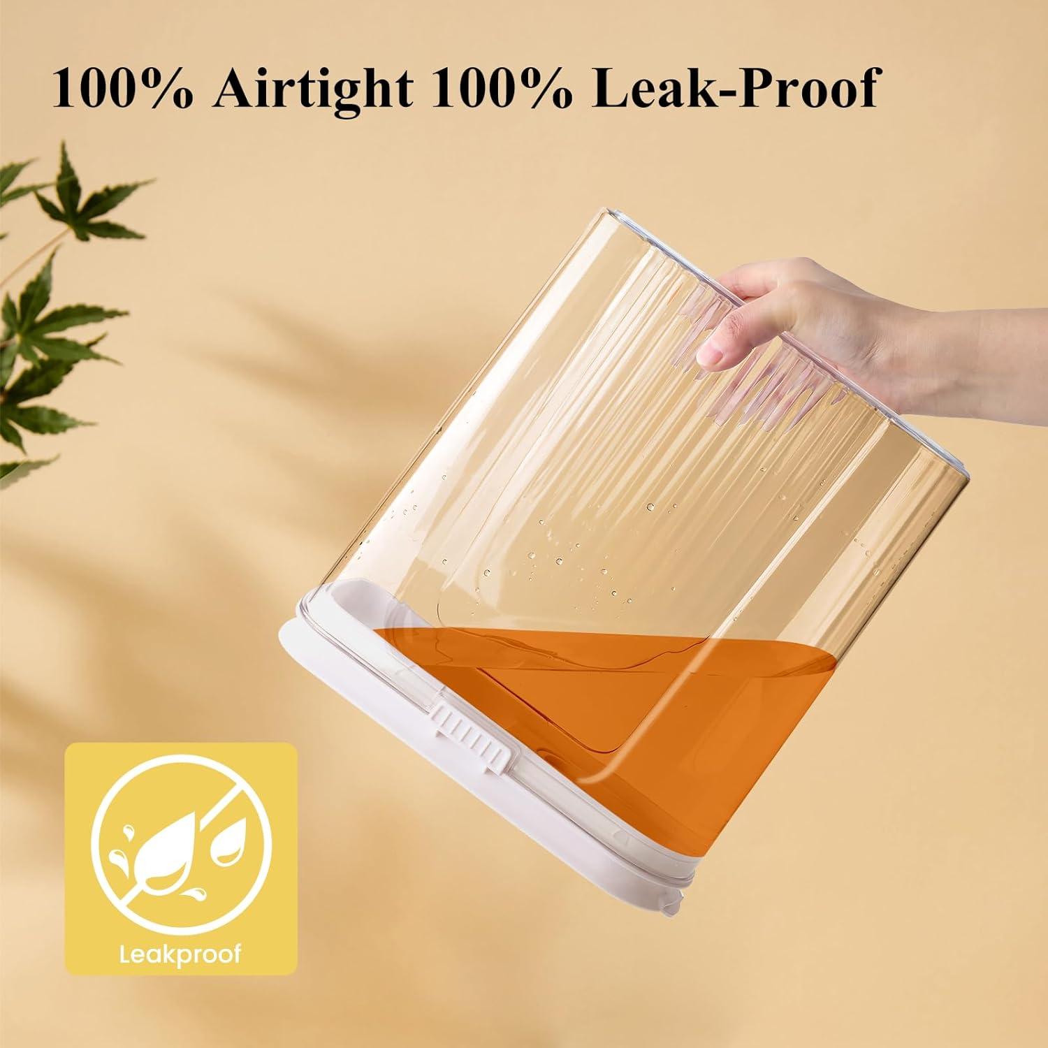 2 Contenedores de Almacenamiento Herméticos SUROQUE 1.47 kg