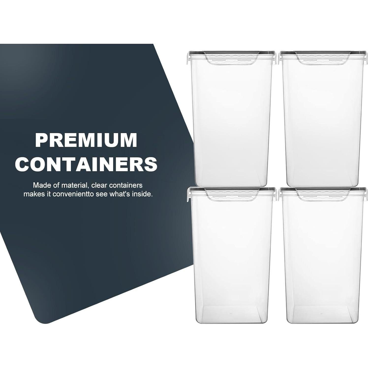 Contenedores de Almacenamiento Herméticos M MCIRCO 6.5L - Juego de 4