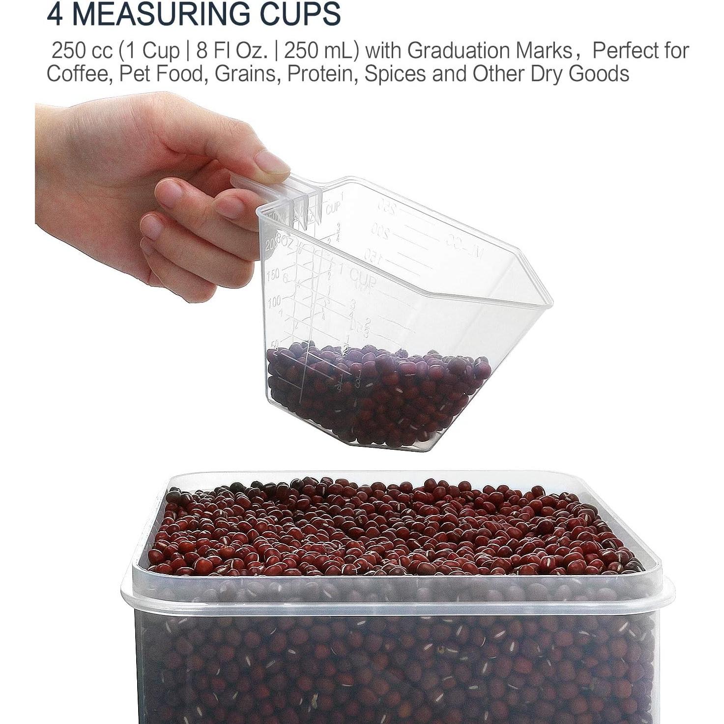 Contenedores de Almacenamiento Herméticos M MCIRCO 6.5L - Juego de 4