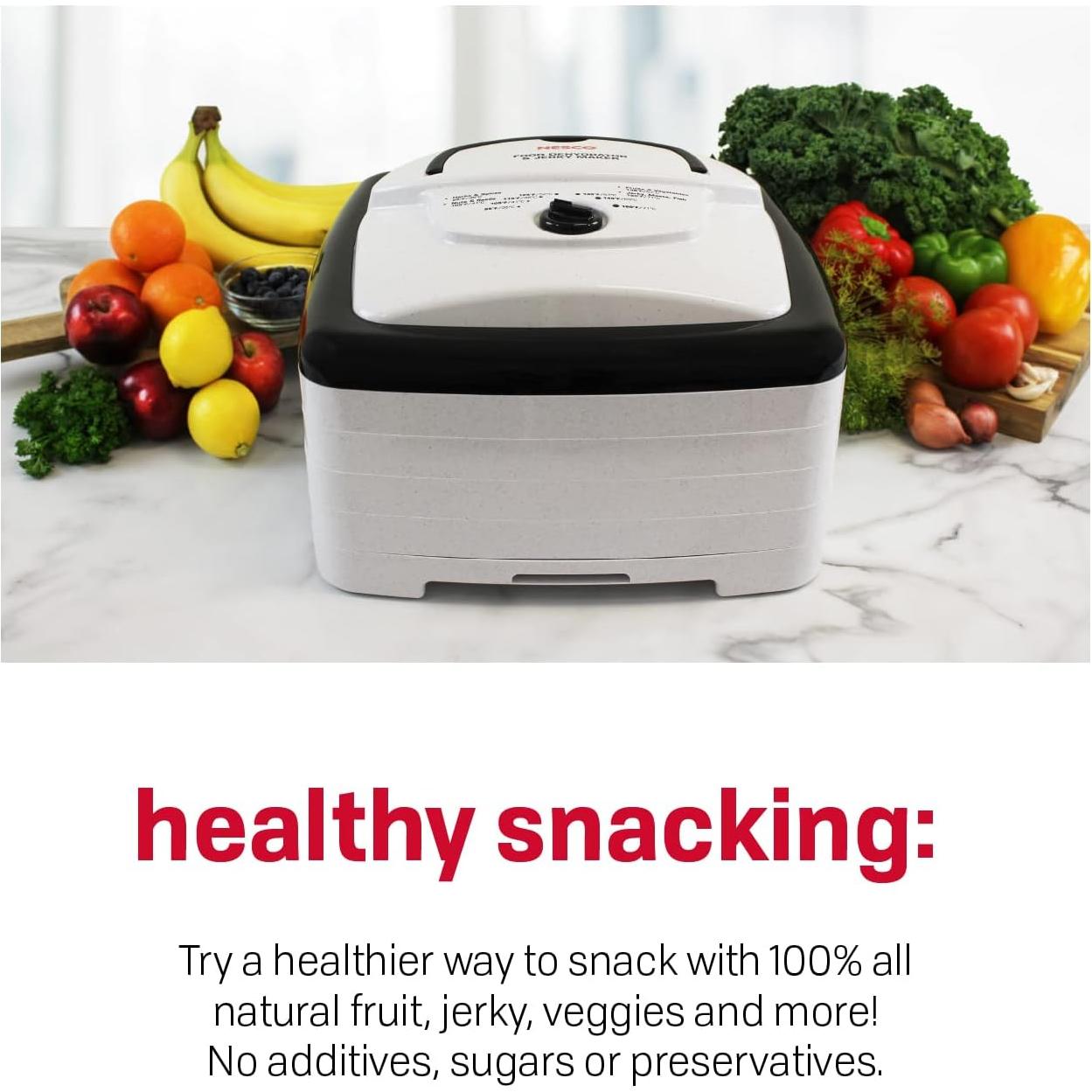 Deshidratador de Alimentos NESCO FD-80A 700W Blanco Cuadrado