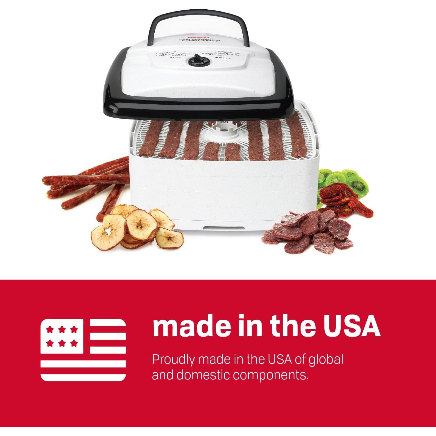 Deshidratador de Alimentos NESCO FD-80A 700W Blanco Cuadrado