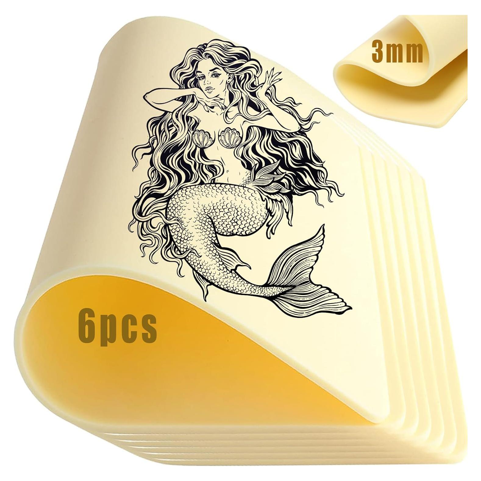 Kit de Práctica de Tatuaje TRIRITE 6 Piezas 30x21 cm