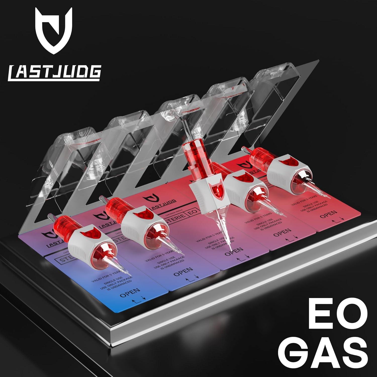 50 Agujas de Cartucho de Tatuaje LASTJUDG Mixtas 3RL 5RL 7RL 9RL