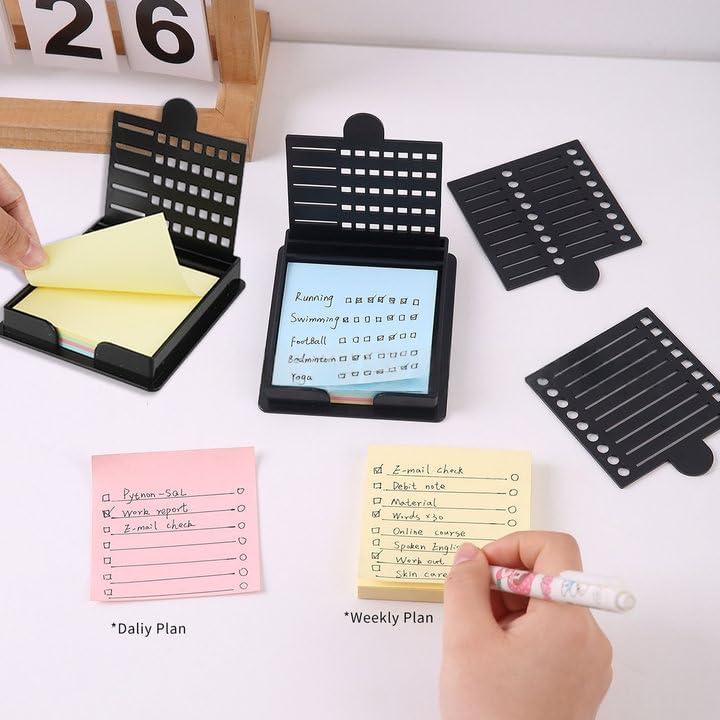 Soporte y Plantilla para Notas Adhesivas Framad 5 Pcs 7.62 cm