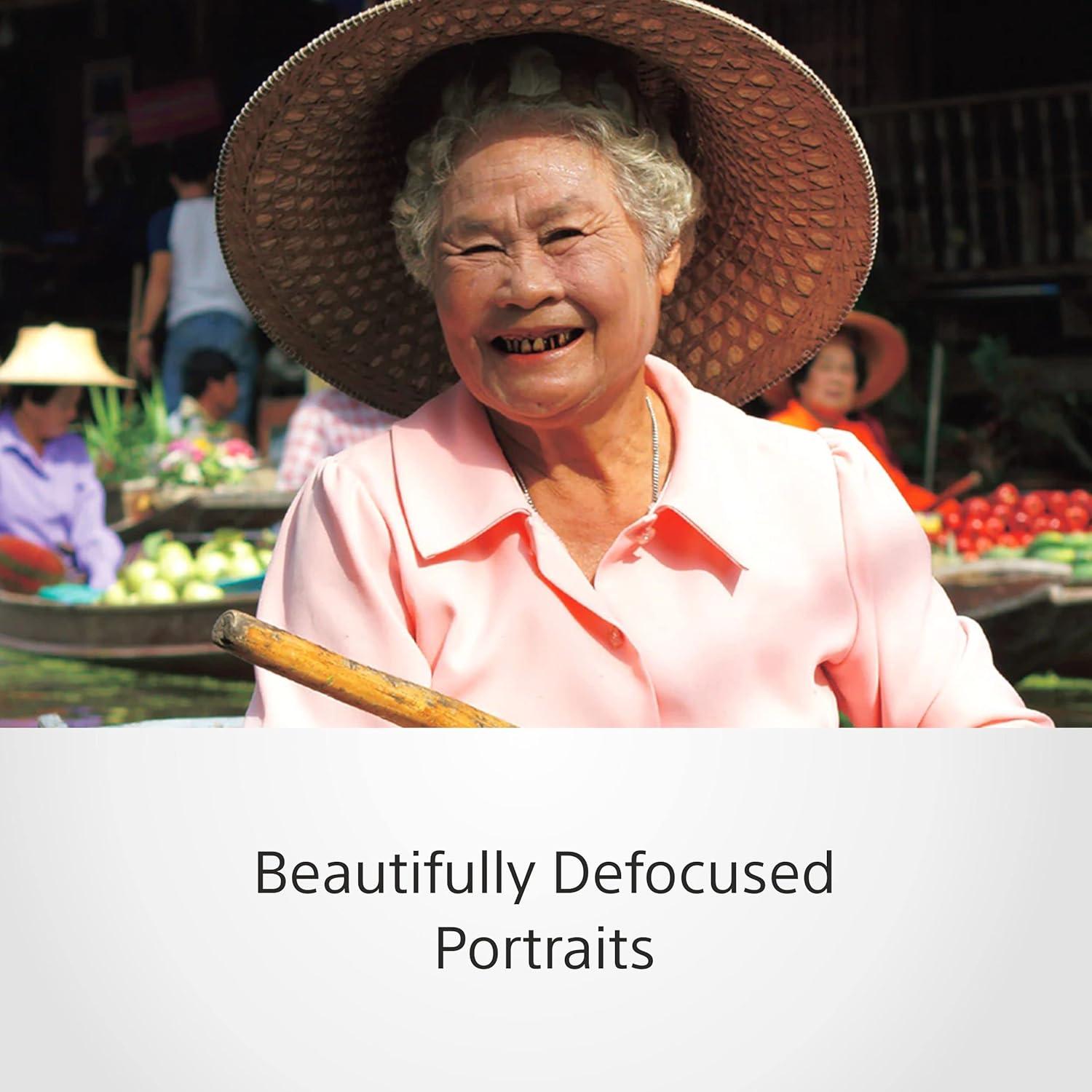 Lente Prime Sony SEL35F18 35mm F1.8 Compacta y Ligera