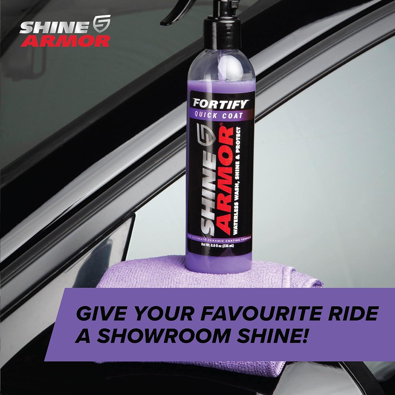 Spray Cerámico 3-en-1 SHINE ARMOR 236ml - Limpieza y Brillo