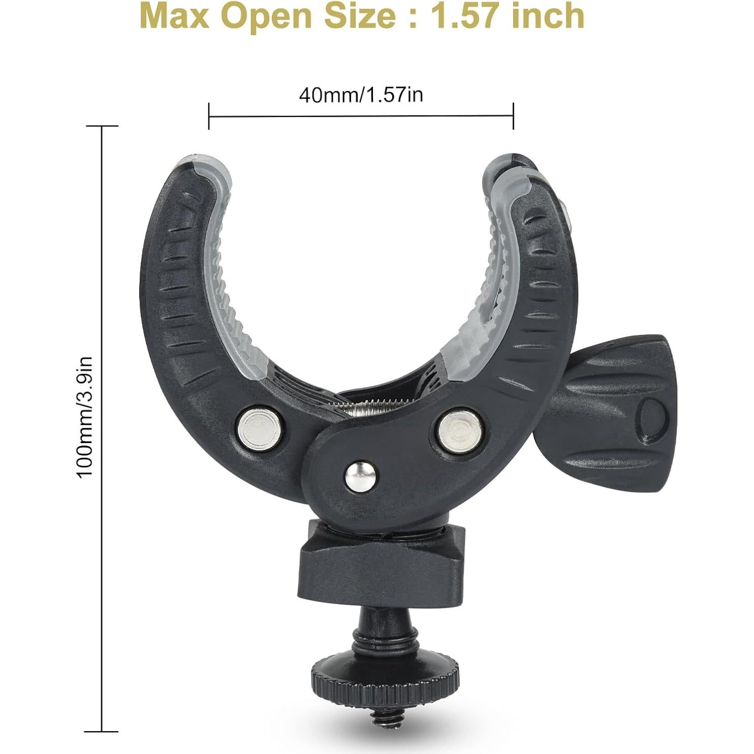 Soporte de Cámara para Bicicleta UTEBIT con Tornillo 1/4" Rotación 360°