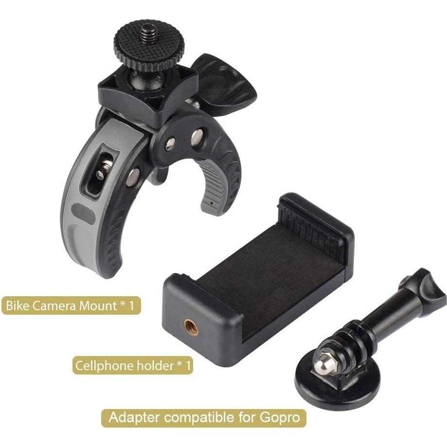 Soporte de Cámara para Bicicleta UTEBIT con Tornillo 1/4" Rotación 360°