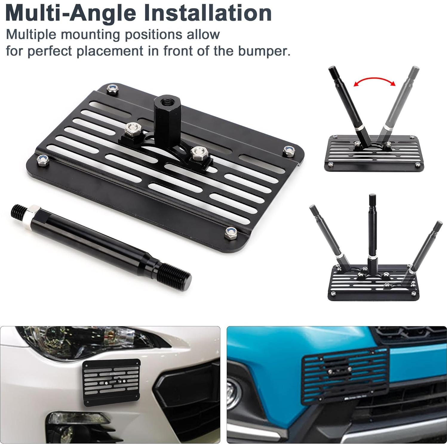 Soporte de Placa de Licencia CNSPEED para Gancho de Remolque