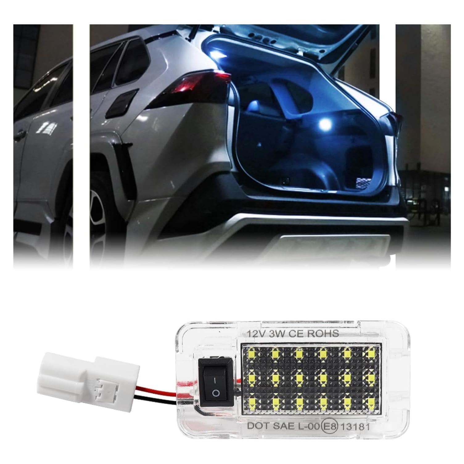 Luz LED de Maletero GSOWO para Toyota RAV4 2019-2021, Azul Hielo