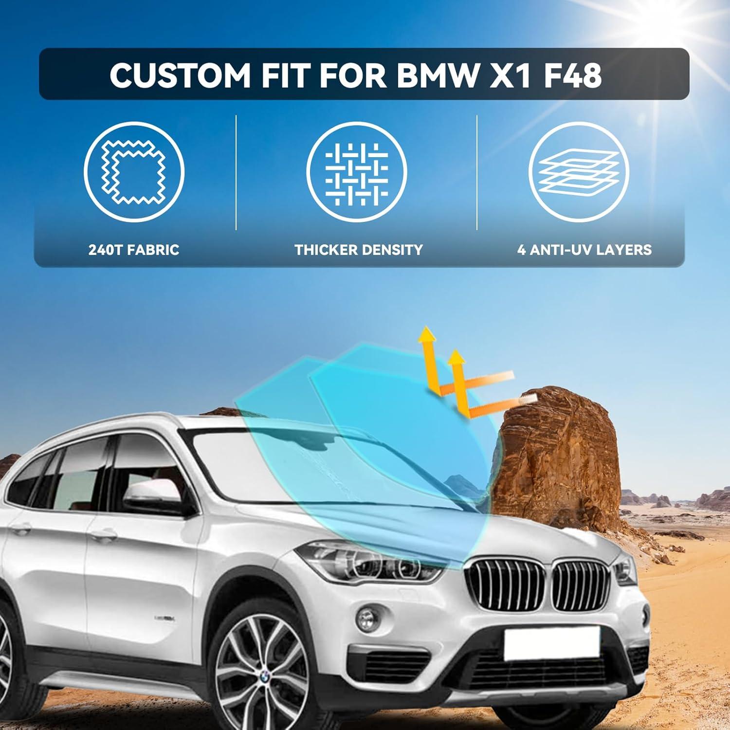 Protector Solar Parabrisas ZOIBV para BMW X1 F48 U11 2016-2025