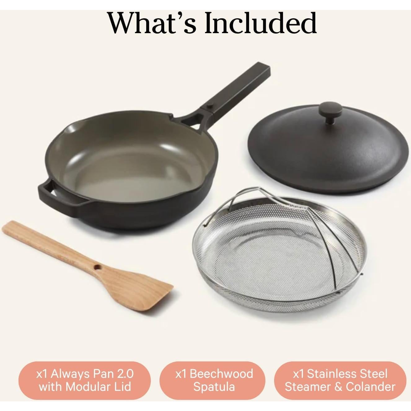 Sartén Siempre 2.0 Nuestra Opción 26.67 cm Antiadherente Char