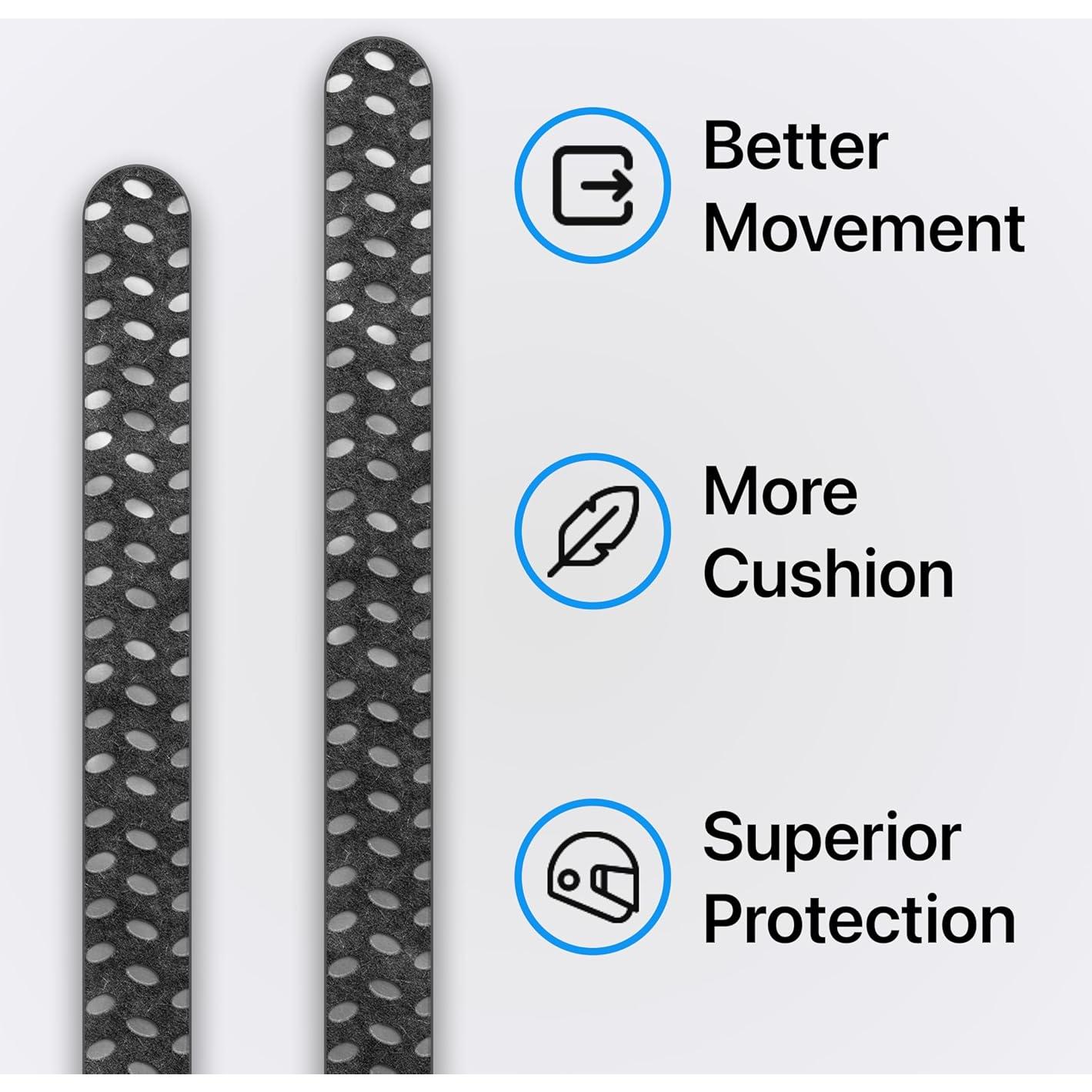 Alfombrilla Adhesiva ZeroPad para Apple Magic Mouse 2 - 3 Piezas