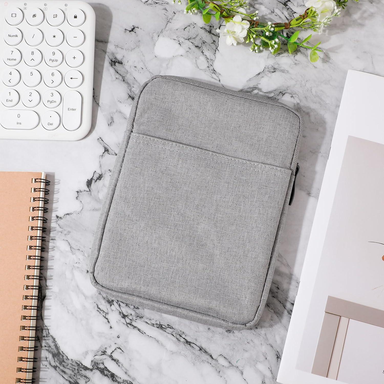 Funda Protectora para E-Reader Kindle 6-7" PEUTIER Gris