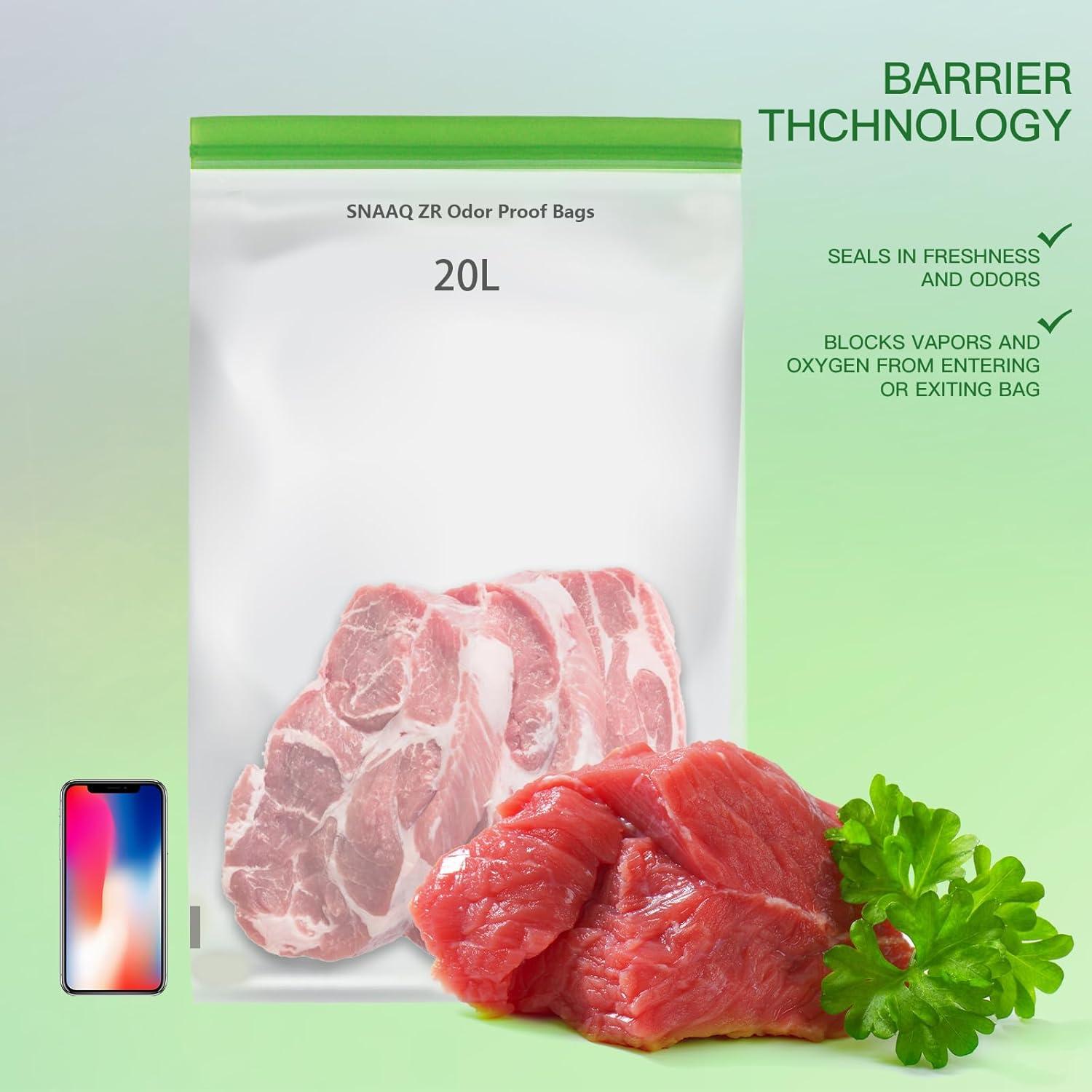 Bolsas de Almacenamiento Reutilizables SNAAQ ZR 30.48x50.8 cm