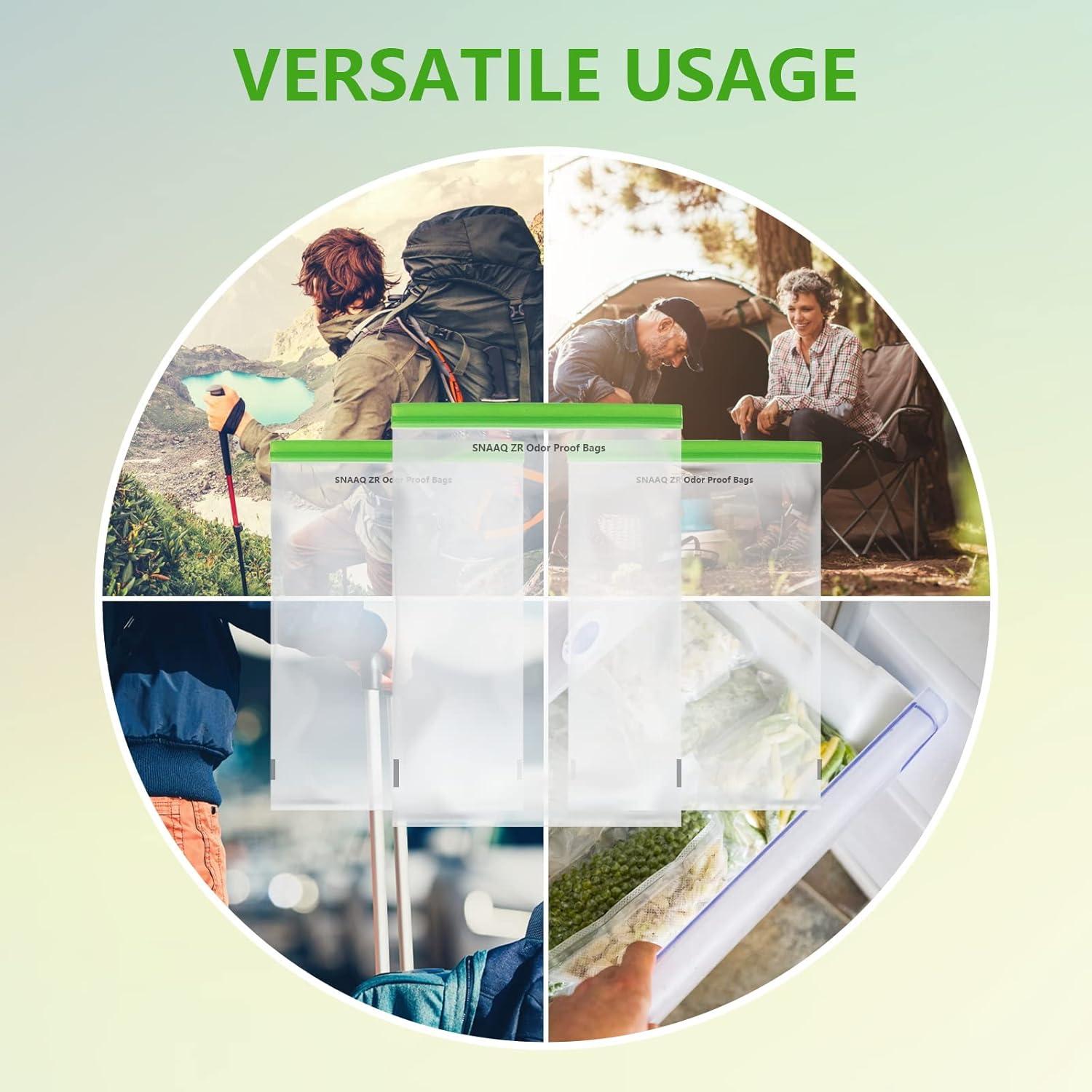 Bolsas de Almacenamiento Reutilizables SNAAQ ZR 30.48x50.8 cm