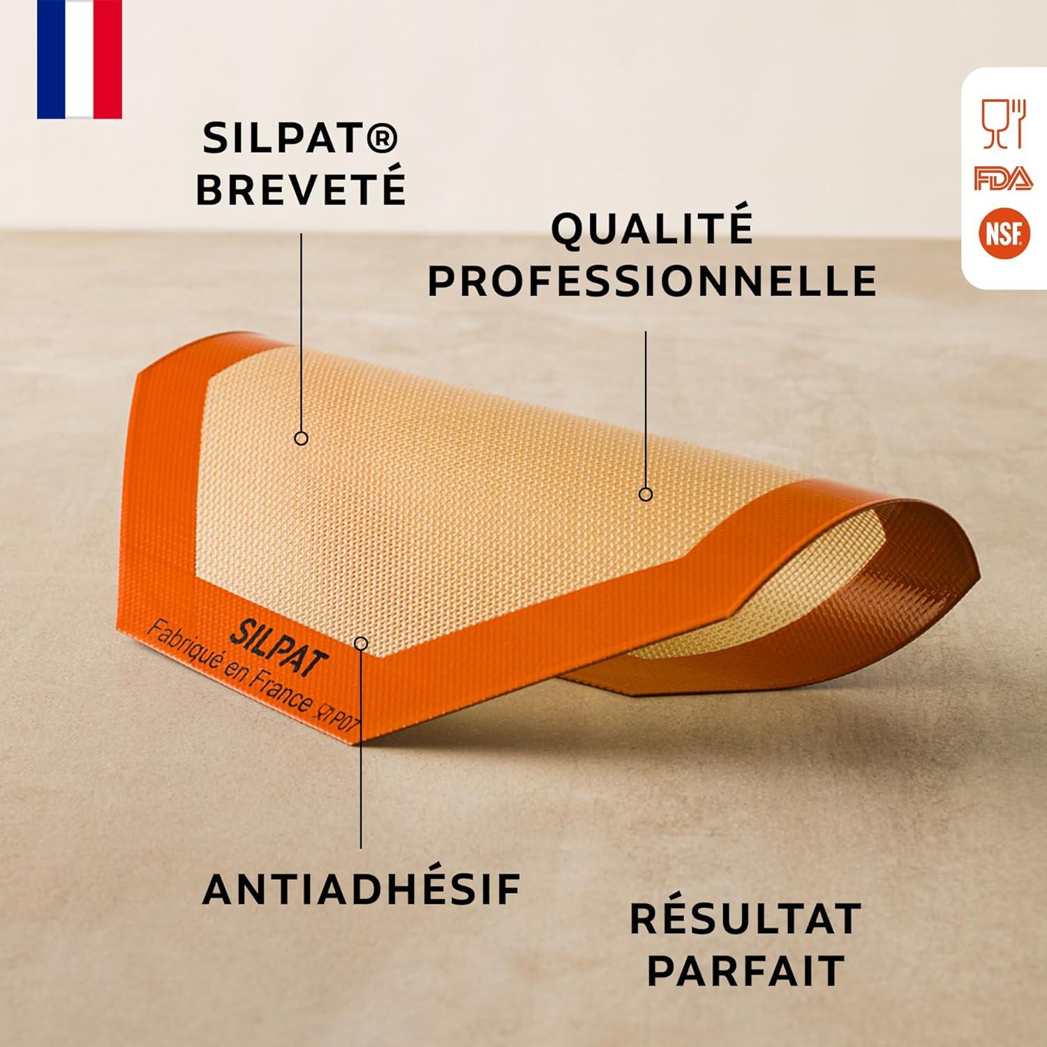 Alfombrilla de Hornear Silpat 26 cm Antiadherente para Microondas