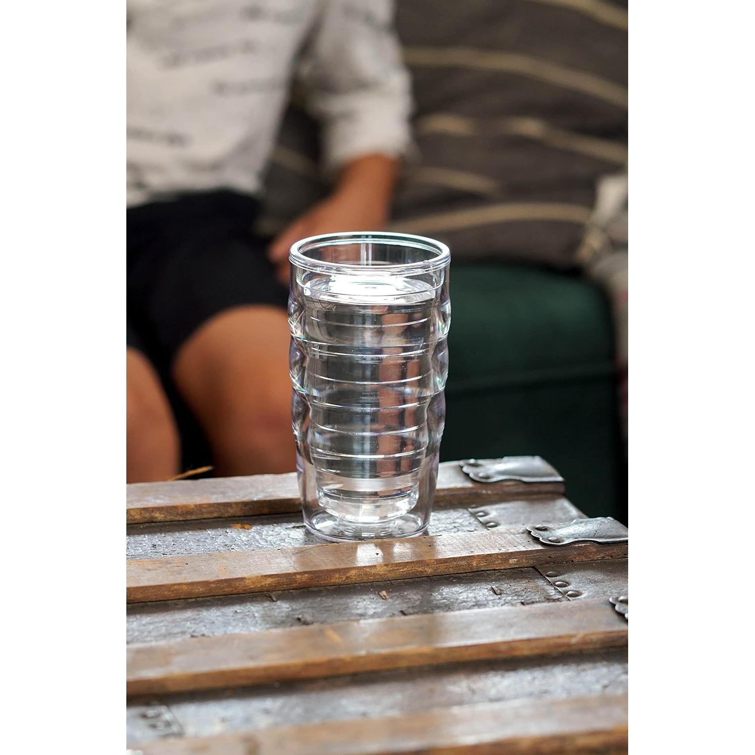 Taza de Viaje Tervis 10oz Aislada Doble Pared Tapa Negra