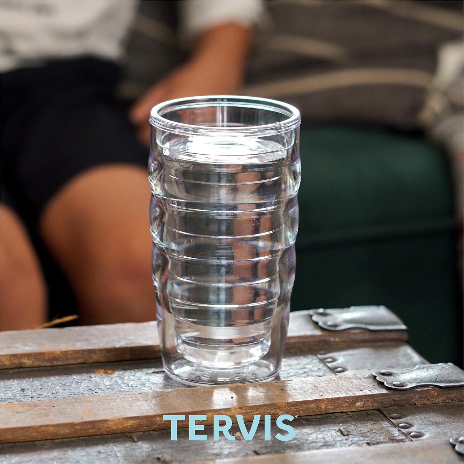 Taza de Viaje Tervis 10oz Aislada Doble Pared Tapa Negra