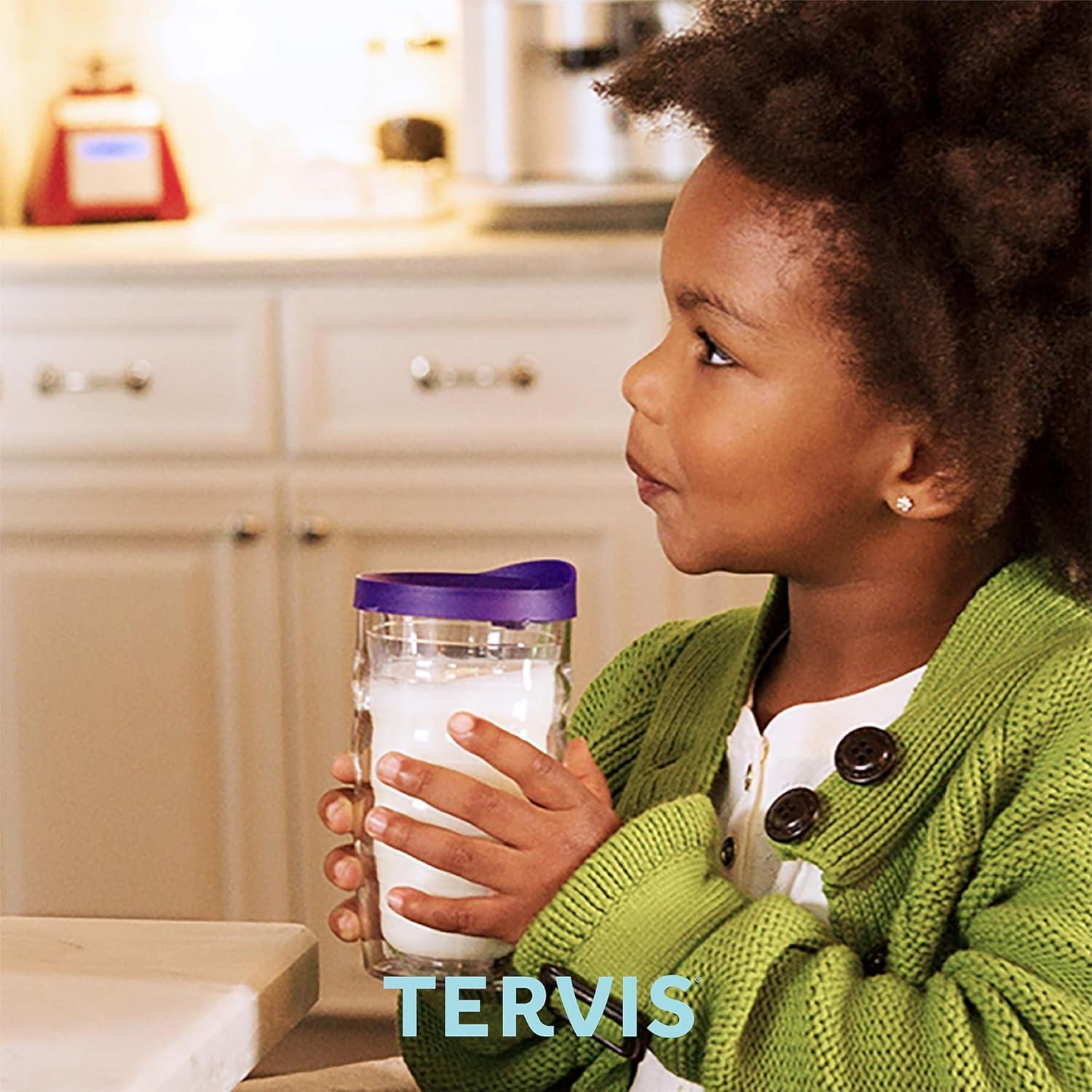 Taza de Viaje Tervis 10oz Aislada Doble Pared Tapa Negra