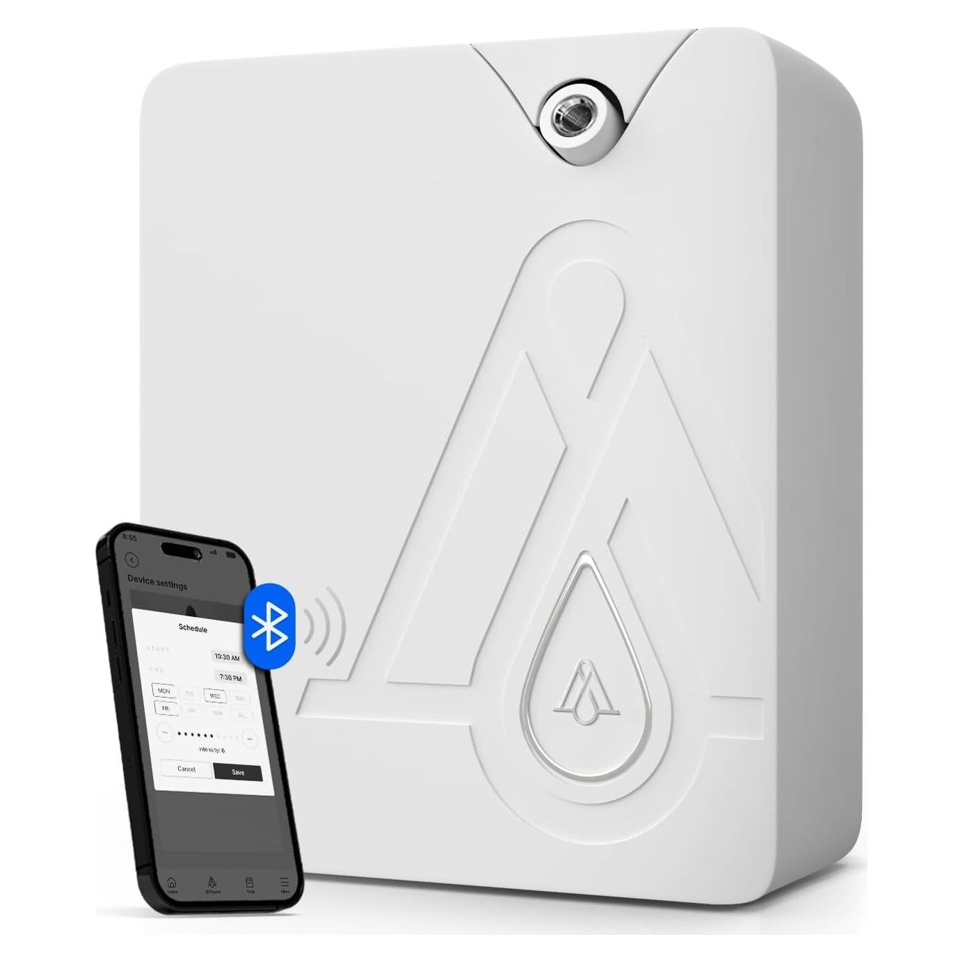 Difusor de Aroma AromaPlan AP3001001 Blanco 300ml Bluetooth