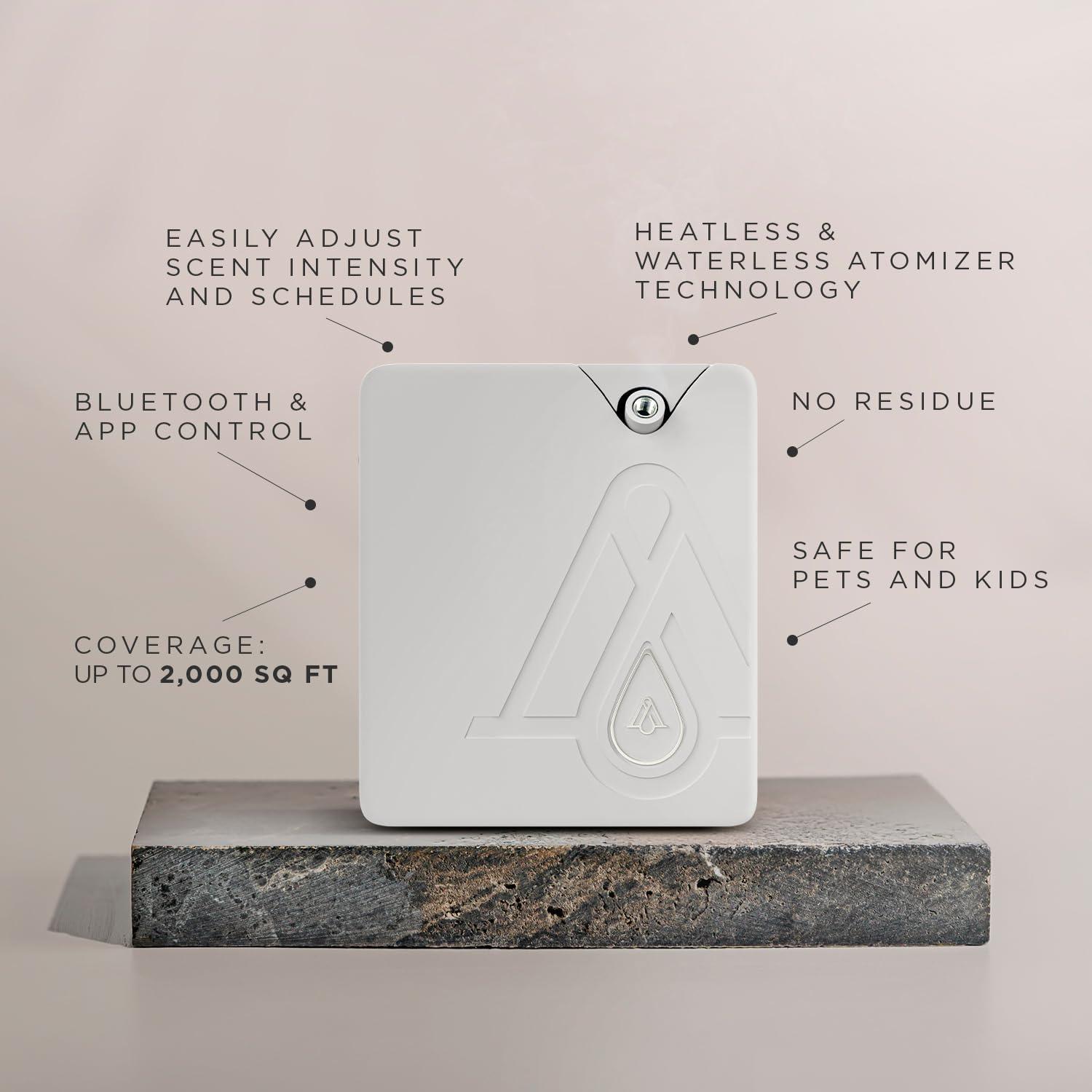 Difusor de Aroma AromaPlan AP3001001 Blanco 300ml Bluetooth