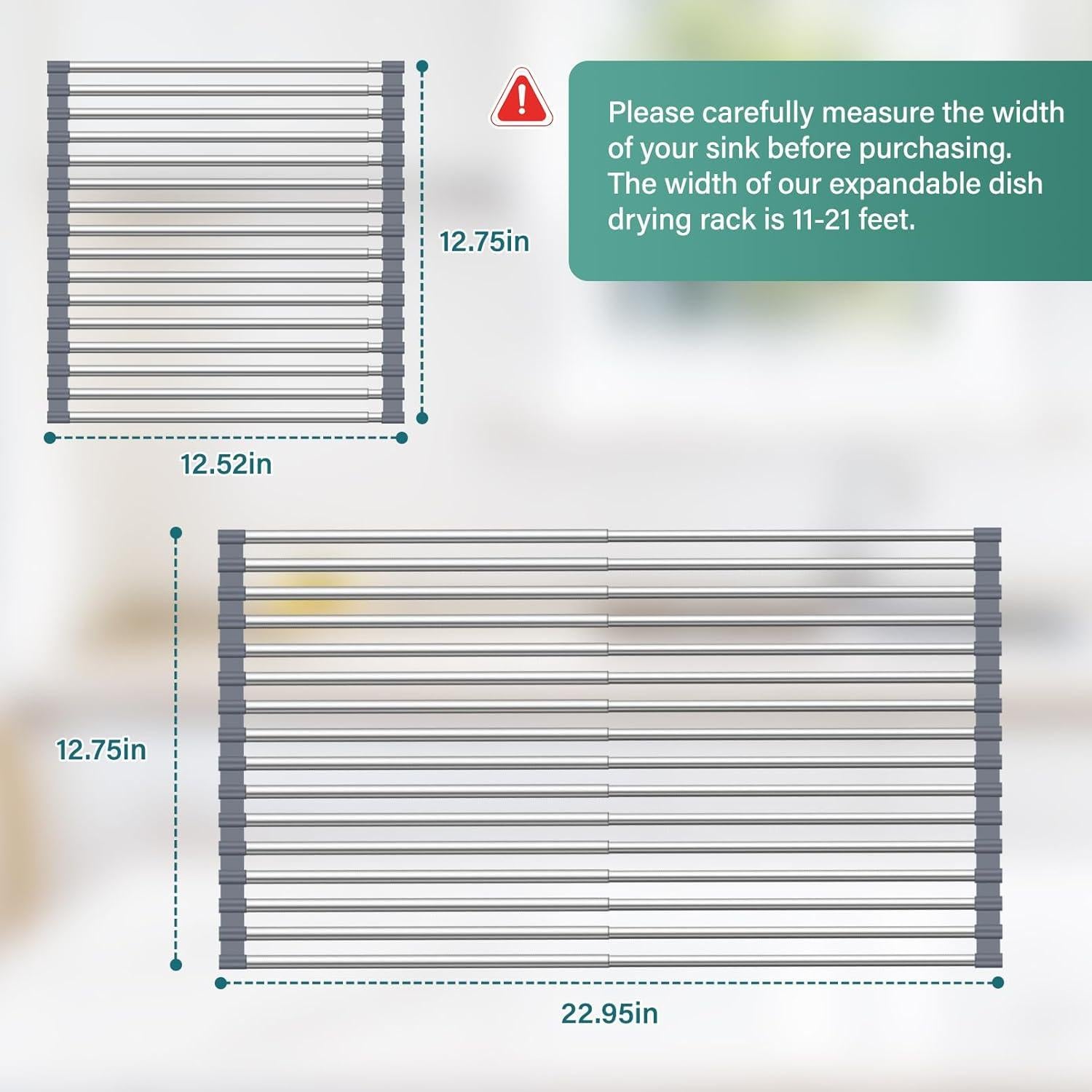 Escurridor de Platos Plegable Hobychild 57.9 x 43.9 cm Antideslizante
