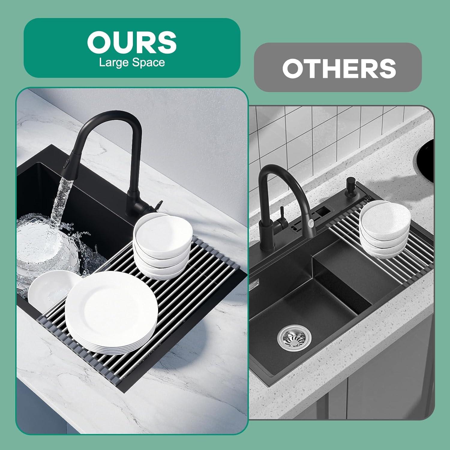 Escurridor de Platos Plegable Hobychild 57.9 x 43.9 cm Antideslizante