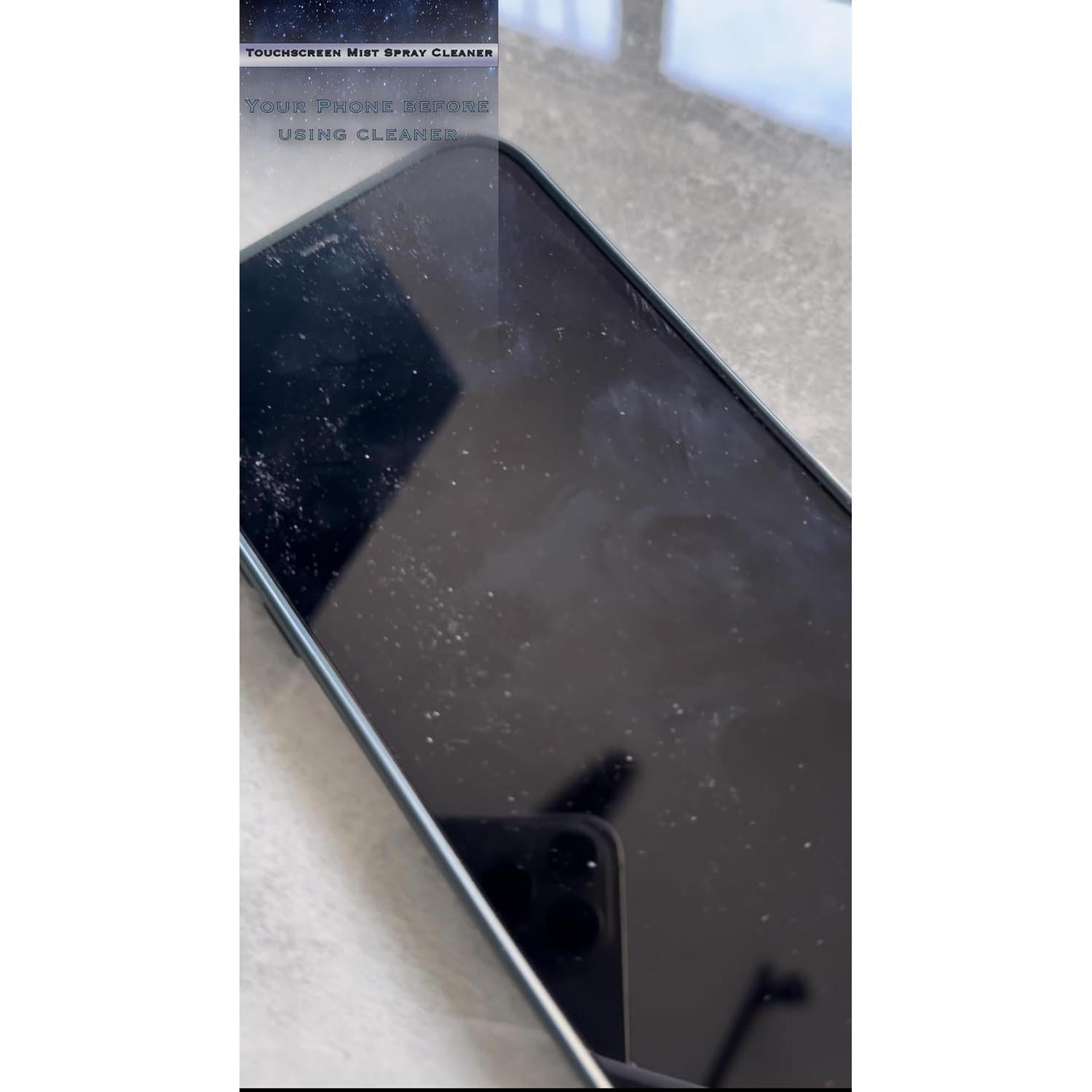 Limpiador en Spray Táctil Janliss 70% Alcohol 60ml Negro