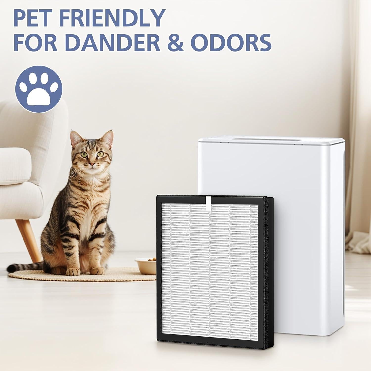 Filtro de Reemplazo Ecleanfy G3 HEPA 3-en-1 para Purificadores