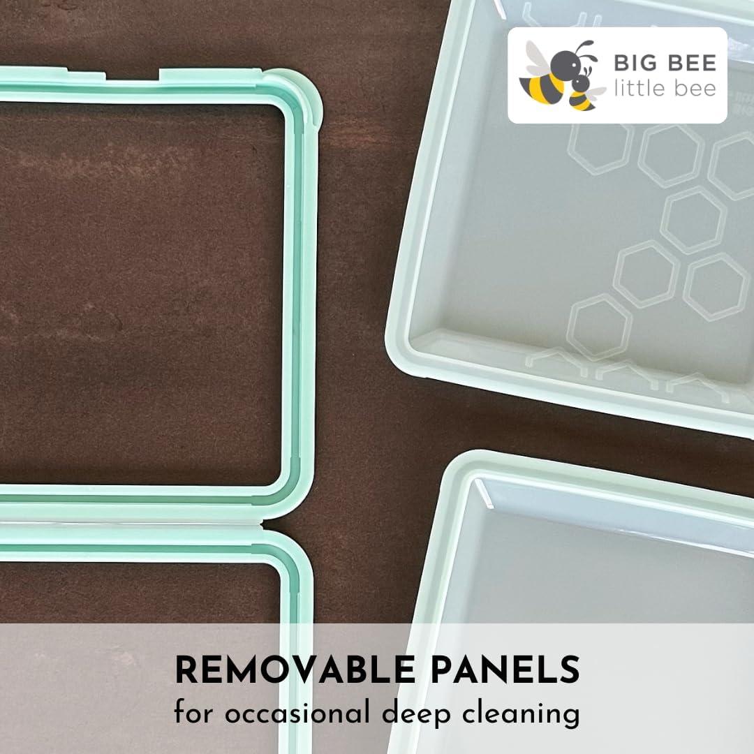 Contenedor de Almacenamiento de Alimentos SoftShell XL Aqua - Gran Abeja