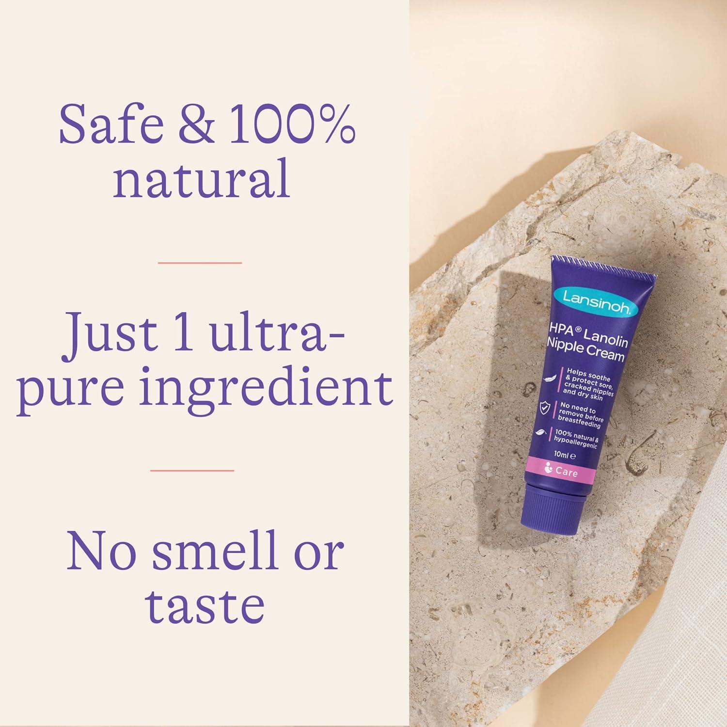 Crema de Pezón Lansinoh HPA Lanolina 10ml - Alivio Natural