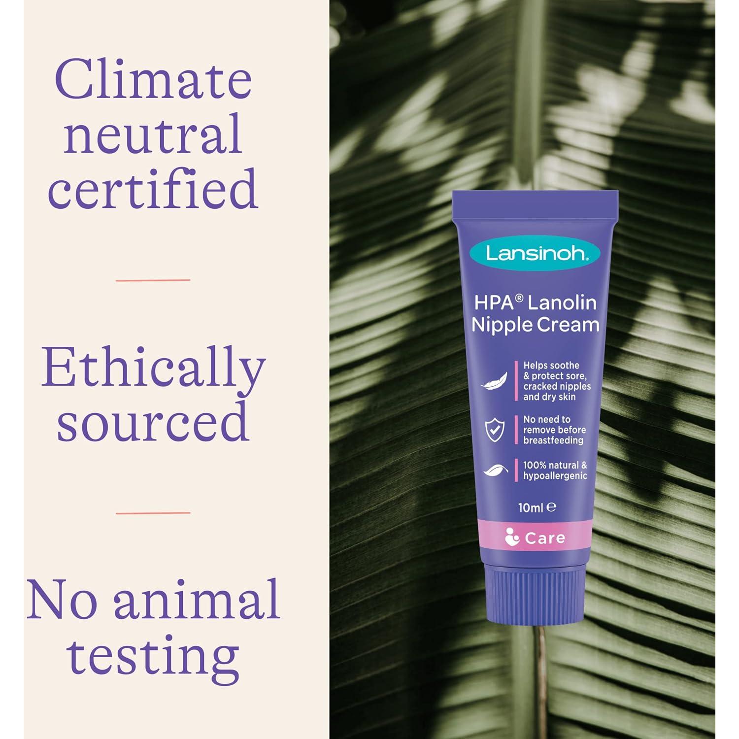 Crema de Pezón Lansinoh HPA Lanolina 10ml - Alivio Natural