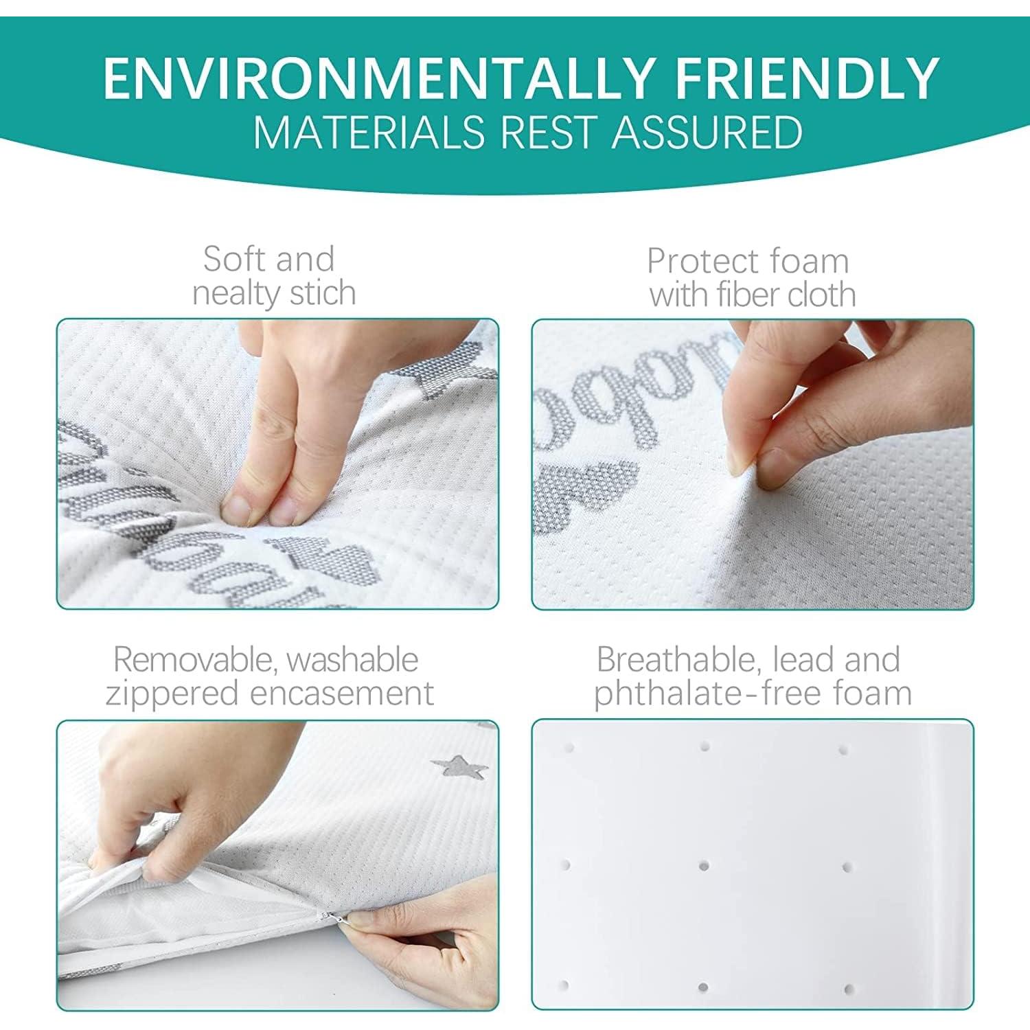 Protector de Colchón Biloban para Cuna MamaRoo Sleep 73.7x43.2cm