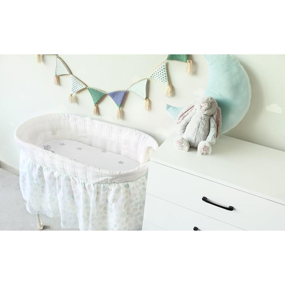 Protector de Colchón Biloban para Cuna MamaRoo Sleep 73.7x43.2cm