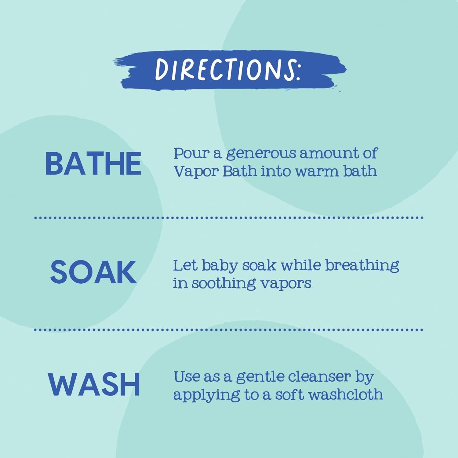 Baño de Vapor Oilogic para Bebés 12.9 Fl Oz - Congestión y Tos