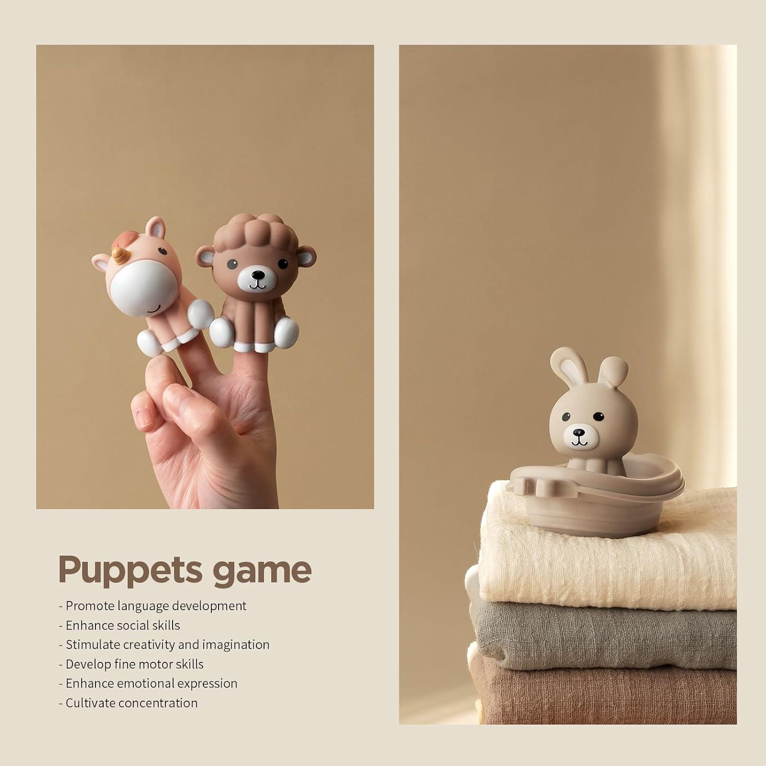 Juguetes de baño Nueplay para niños 18 meses, set 6 piezas