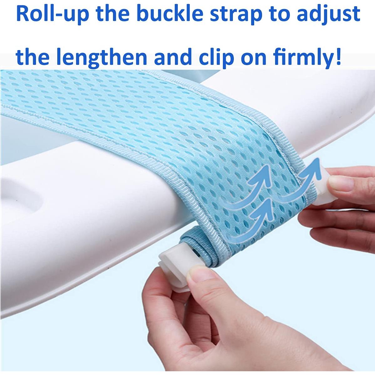 Cojín de Baño Antideslizante para Bebés Azul - 0 a 18 Meses