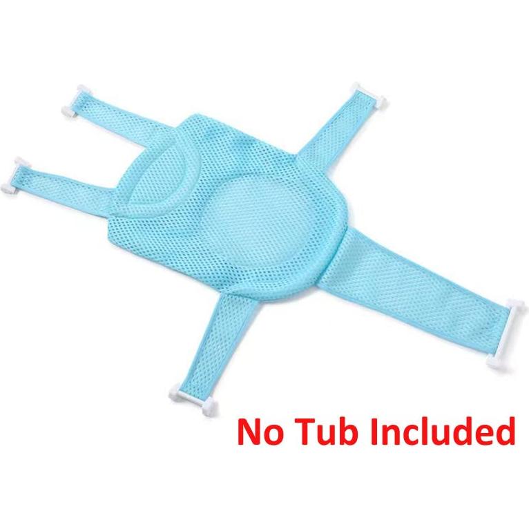 Cojín de Baño Antideslizante para Bebés Azul - 0 a 18 Meses