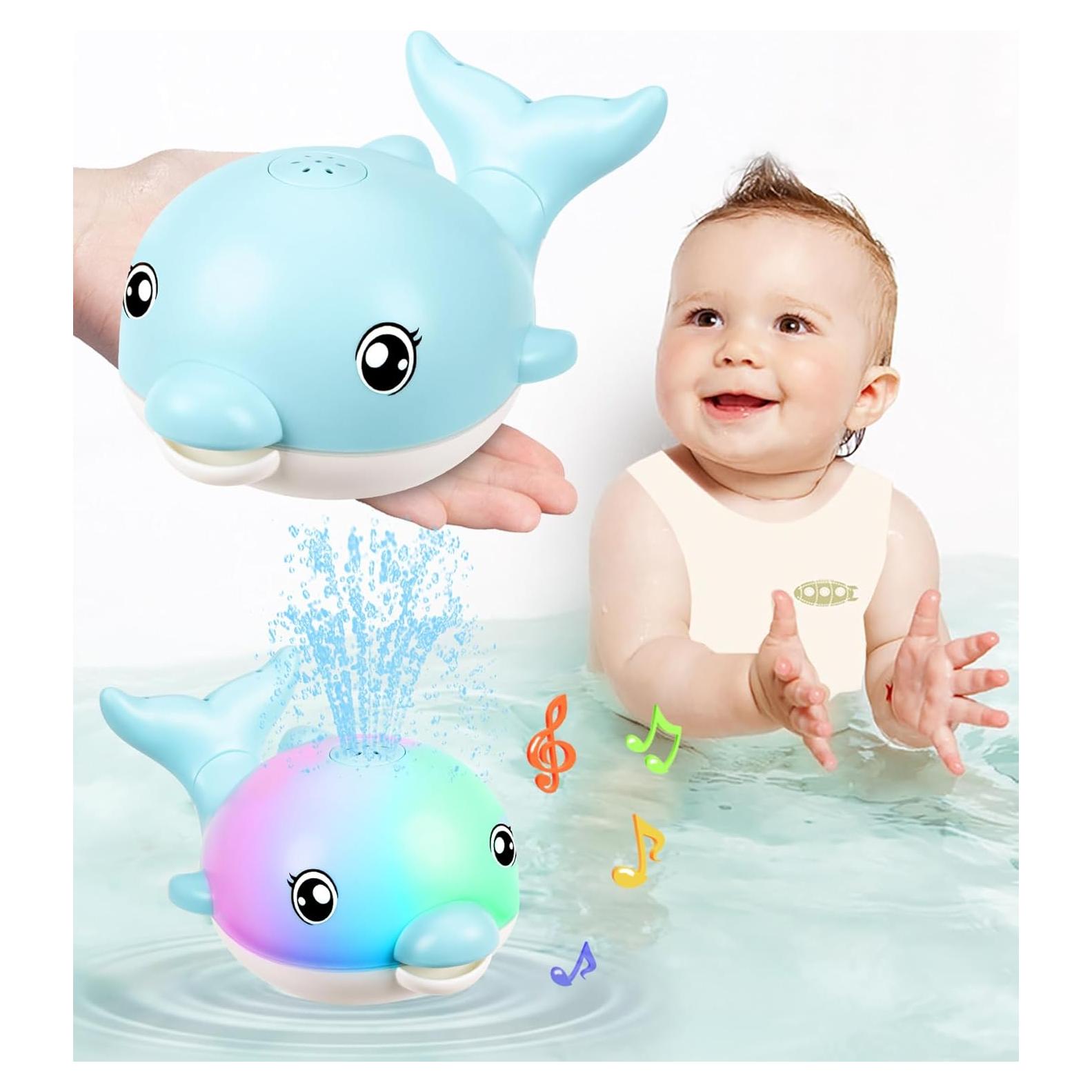 Juguete de Baño Recargable CAHILON Delfín con Música y Luces