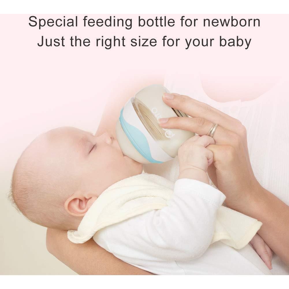 Botellas de Leche Materna Anti-Cólico POTATO 80ml 2pack Azul