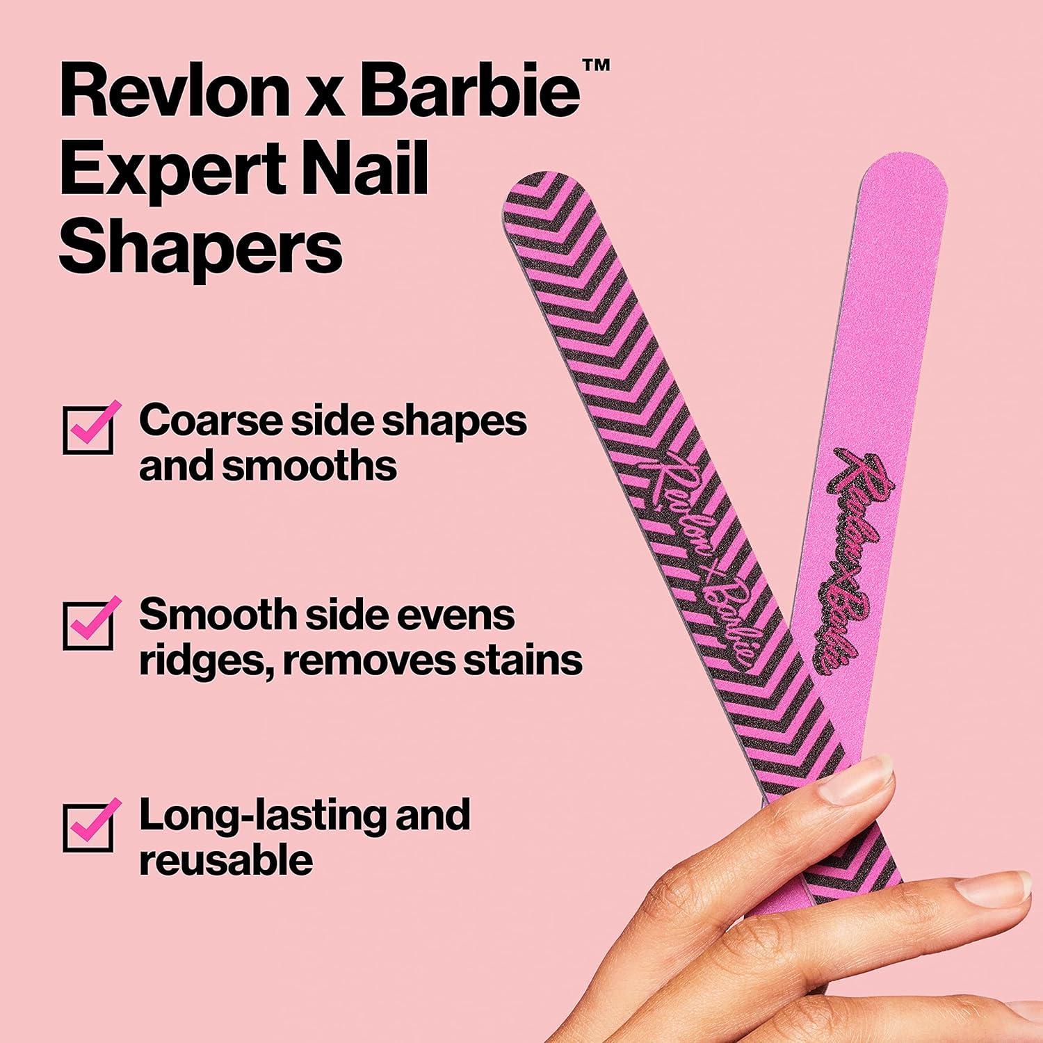 Set de Limadoras de Uñas Revlon x Barbie - 2 Piezas