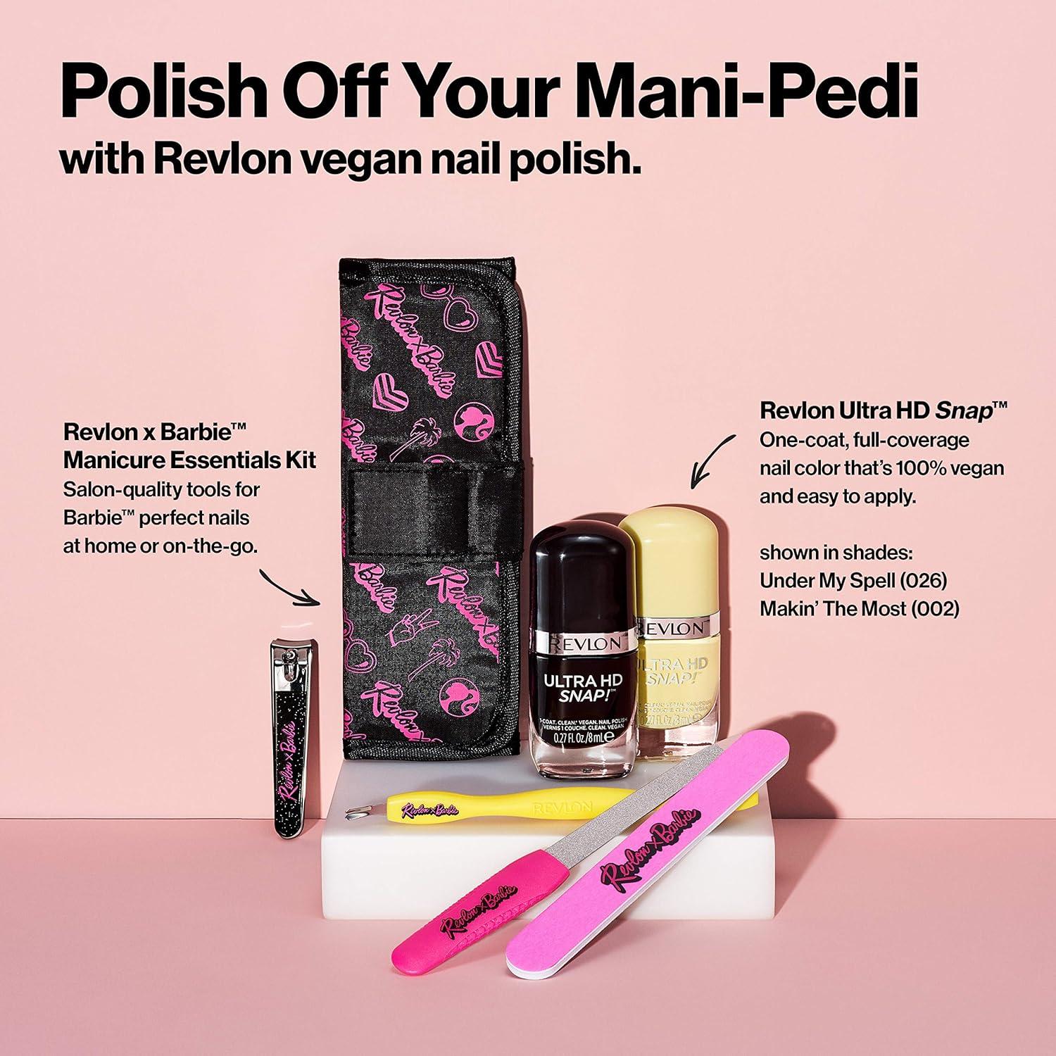 Set de Limadoras de Uñas Revlon x Barbie - 2 Piezas