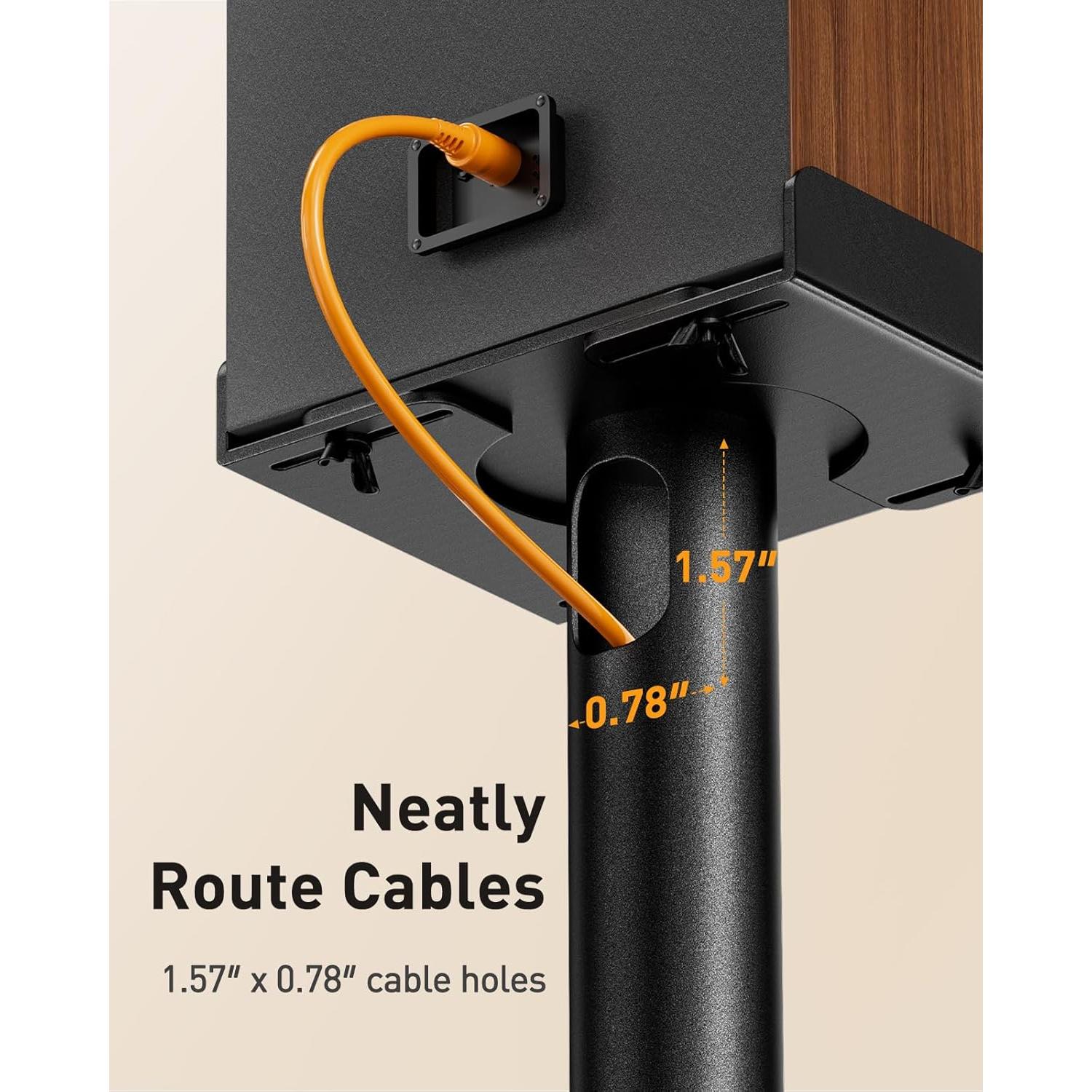 Soportes Universales Perlegear PGSS2 para Altavoces 85 cm