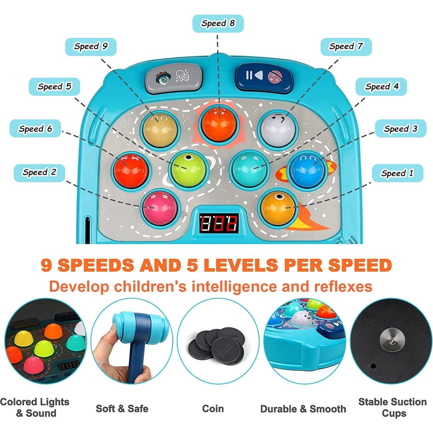 Juego de Golpear Topo ANNKIE para Niños 3 a 8 Años